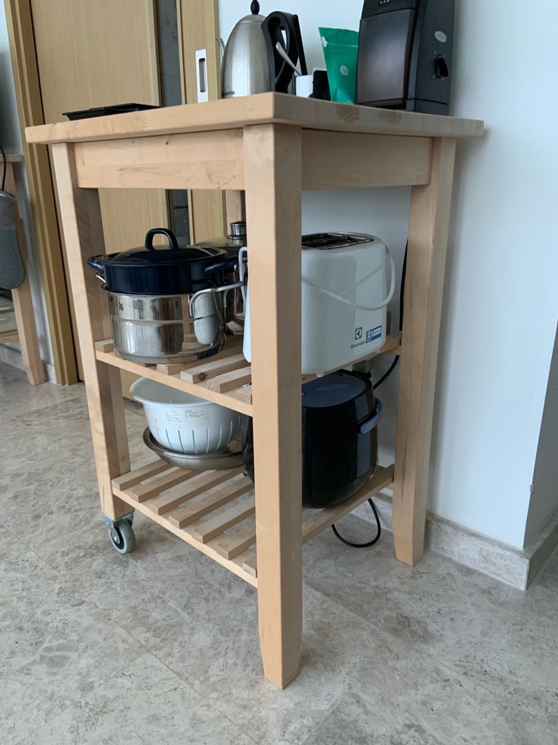 IKEA bekvam kitchen trolley, Furniture & Home Living, Furniture