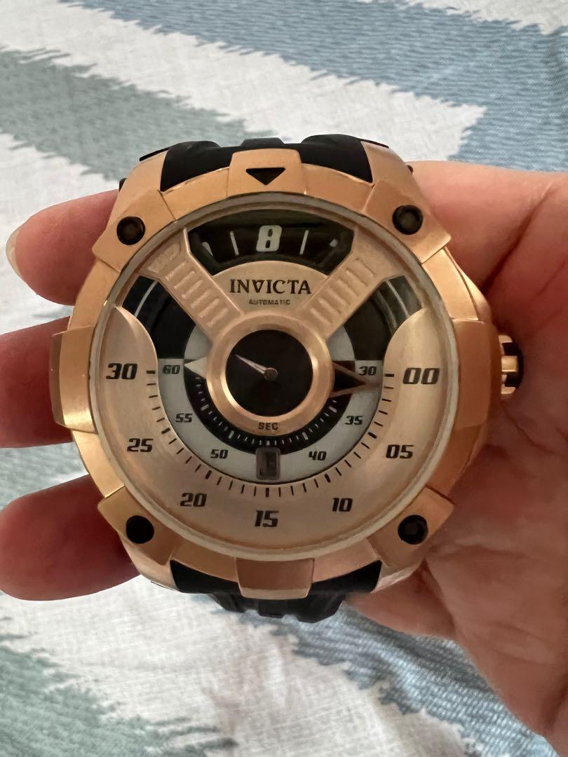 Invicta S1 Rally 50mm Black White Automatic Watch IN33489 Luxury Watches on Carousell