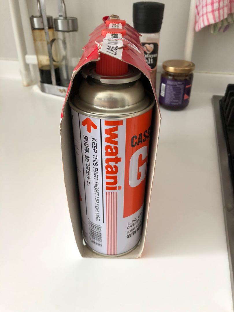 Iwatani butane gas canisters, Furniture & Home Living, Kitchenware