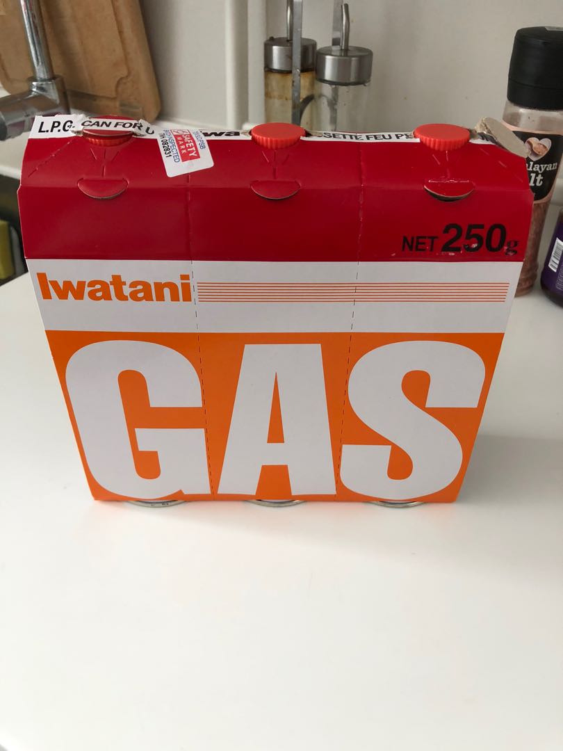 Iwatani butane gas canisters, Furniture & Home Living, Kitchenware