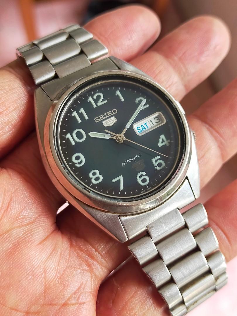 Jam Tangan Seiko 5 Military Automatic Japan Vintage Full Original