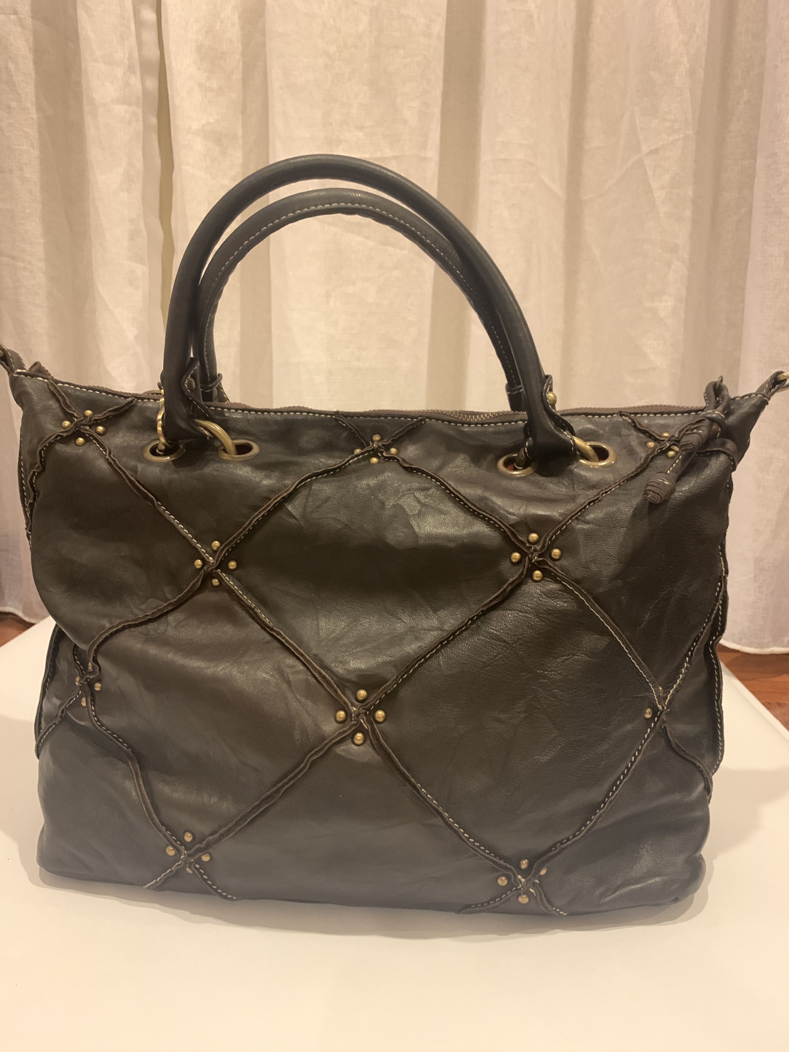 Jane Holli Pre-loved Dark Brown Leather Bag