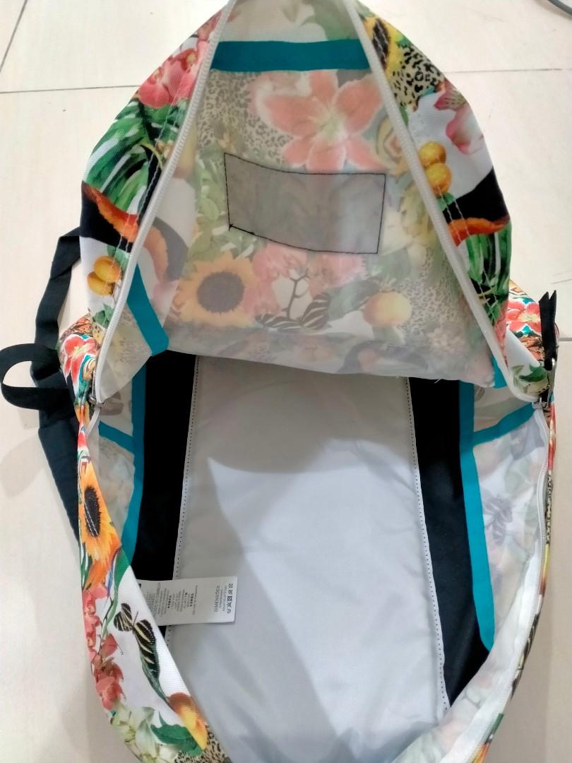 JANSPORT Superbreak Backpack Multi Jungle Jam Original Made In Cambodia