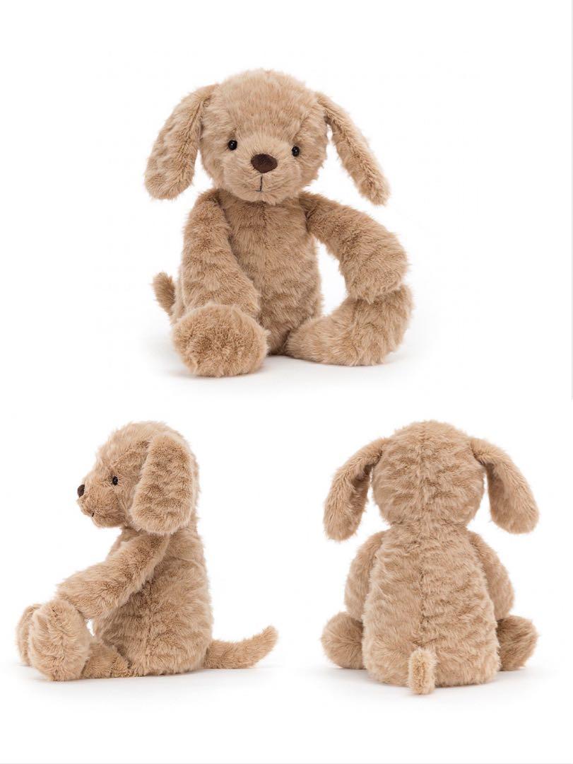 [Ready Stock] Jellycat Curvie Sheep Dog, Bashful Fudge Puppy, Terrier