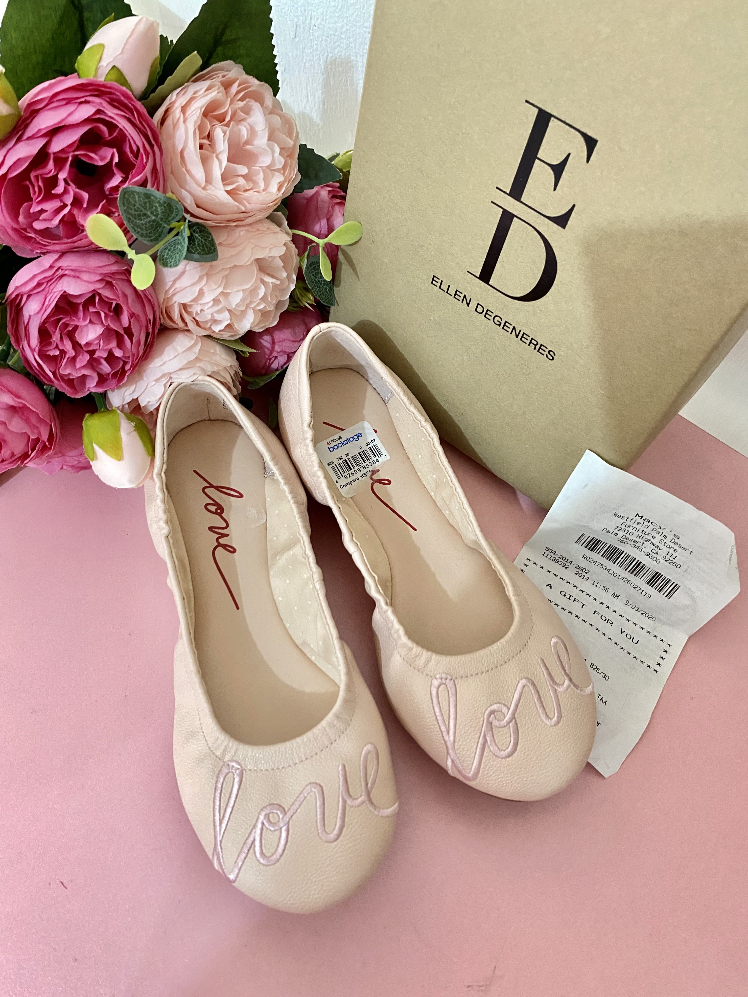 Ellen degeneres clearance ballet flats