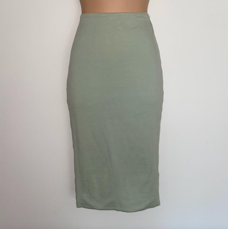 Kookai Sage Green Chic Skirt Women s Fashion Clothes on Carousell