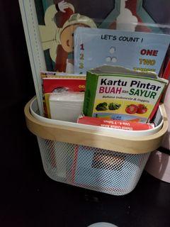 Kotak penyimpanan barang serbaguna plastik storage box boxes ikea keranjang basket white putih penyimpanan