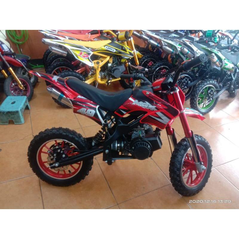 KREDIT MOTOR CROSS ANAK LENKA 69 50cc Cukup KTP, Motor di ...
