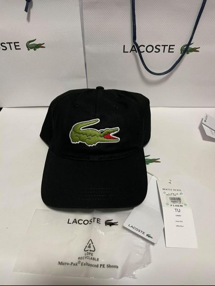 Lacoste Cap Black Men s Fashion Watches Accessories Caps