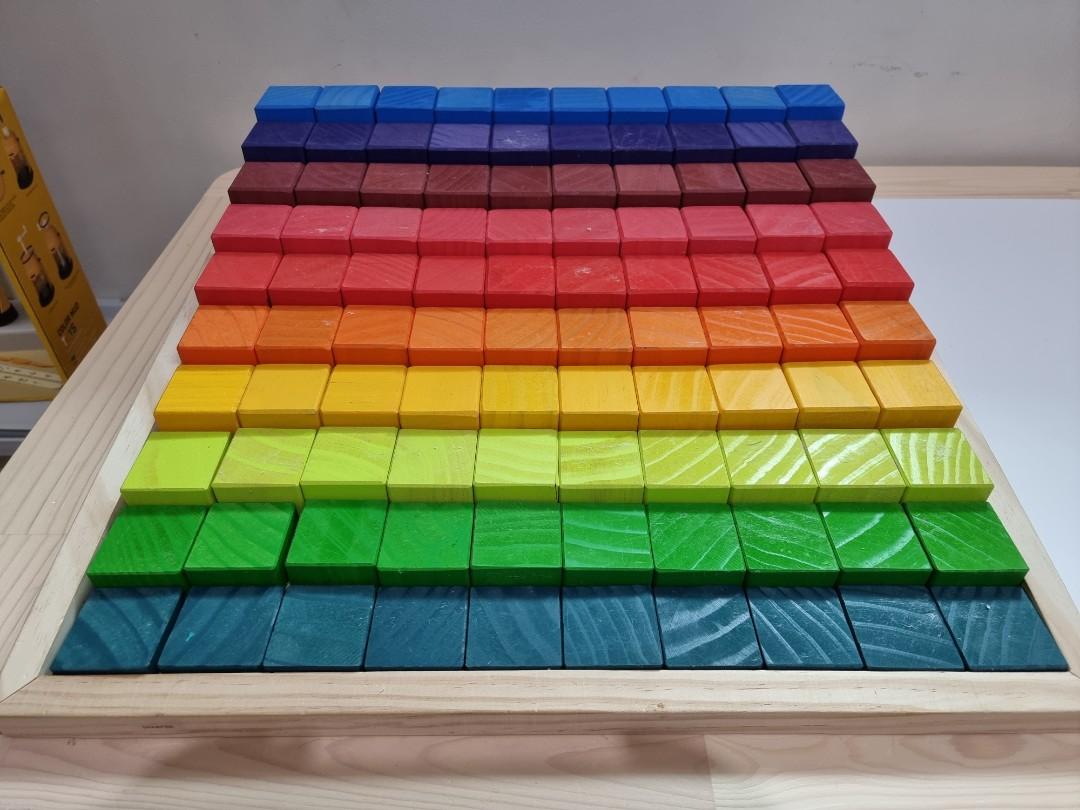 Countig Blocks Large stepped counting blocks, Hobbies & Toys, Toys & Games on Carousell