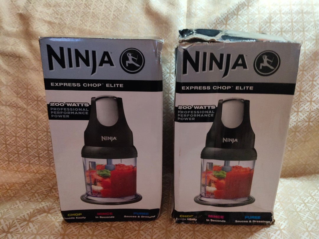 LEGIT! Ninja Food Chopper Express Chop with 200Watt, 16Ounce Bowl
