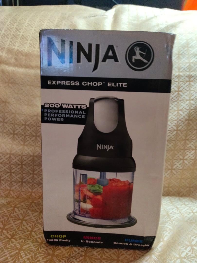 LEGIT! Ninja Food Chopper Express Chop with 200Watt, 16Ounce Bowl