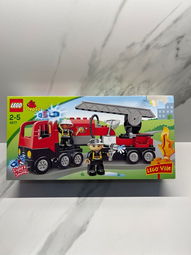 LEGO DUPLO 4977 FIRE ENGINE, Hobbies Toys, Toys & Games on Carousell