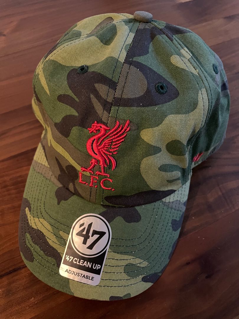 LFC Liverpool Woodlands Camo Cap. YNWA 