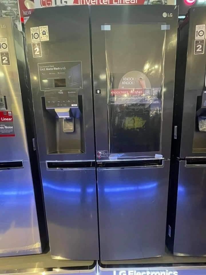 Lg Knock Twice, Insta View DoorinDoor Refrigerator, TV & Home