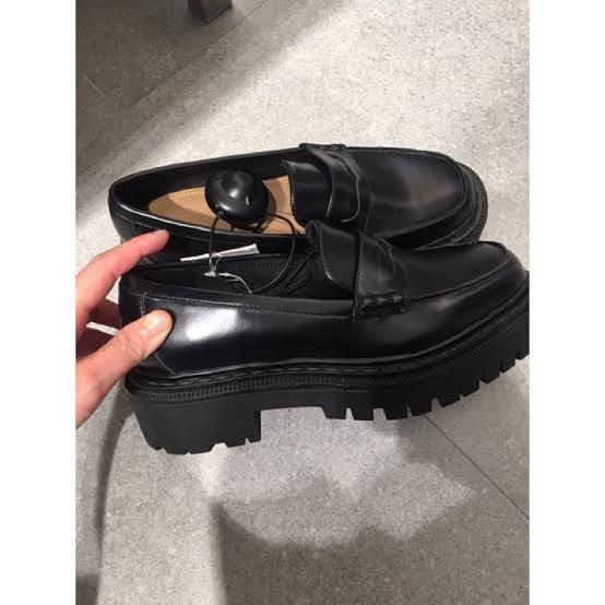 h&m platform loafers