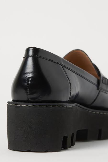 h&m platform loafers