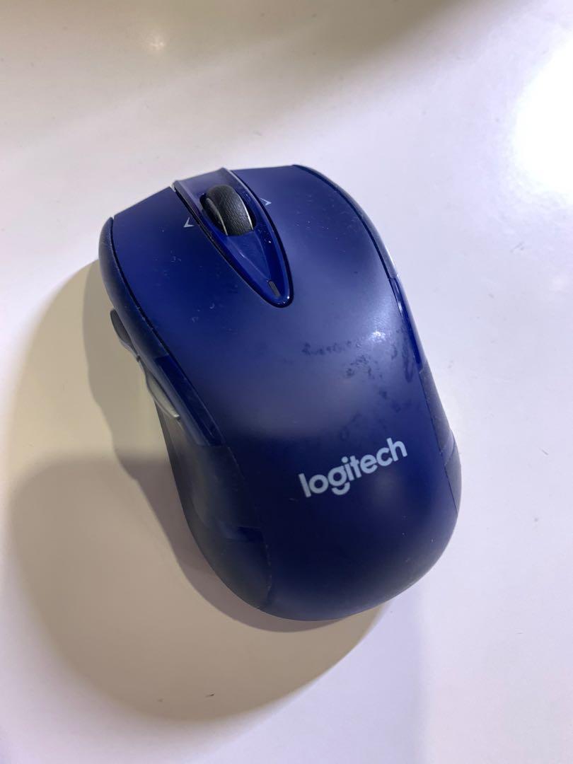 Logitech M545 Mouse 無線滑鼠, 電腦周邊及配件, 電腦滑鼠及相關產品- Carousell