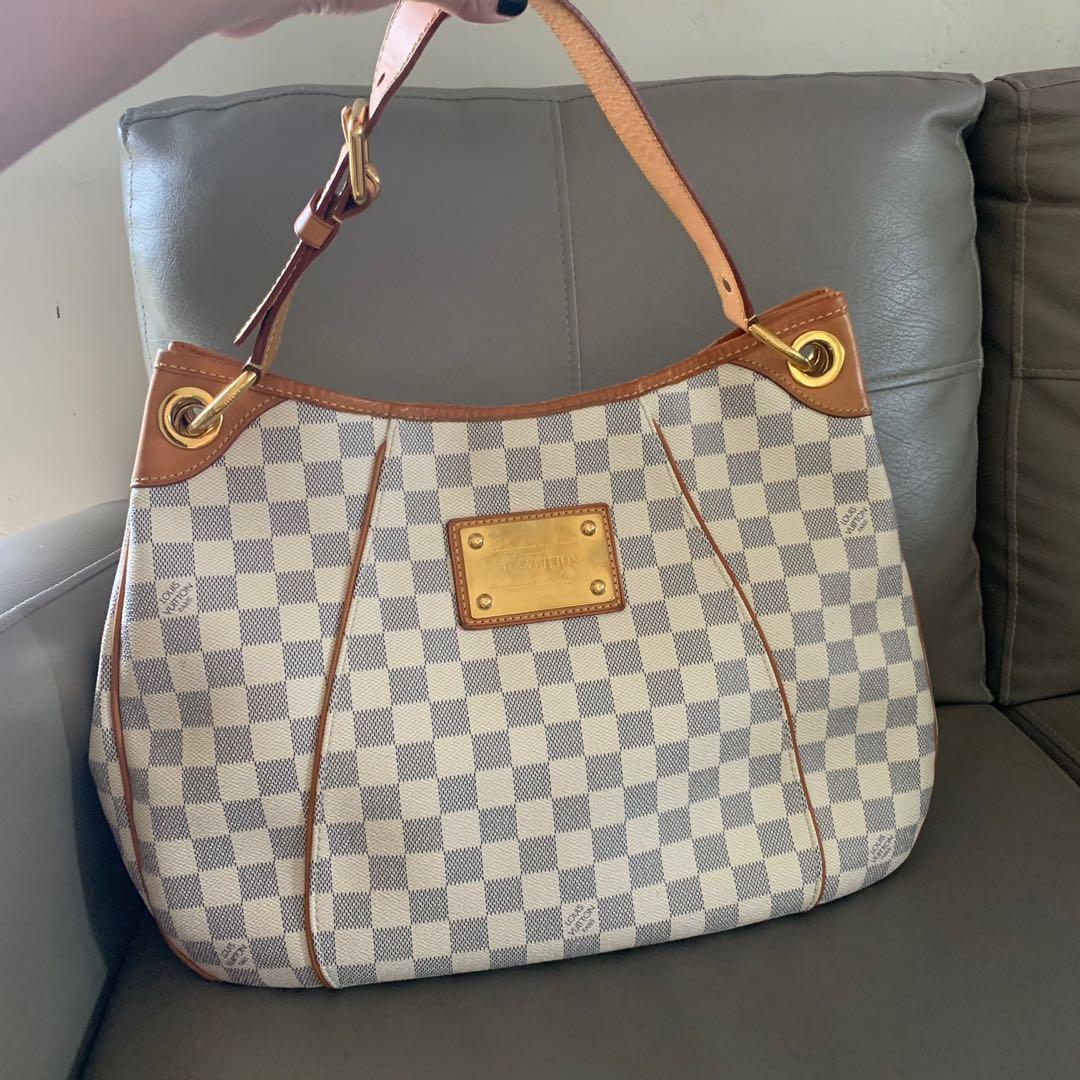 LV Galliera PM Damier Azur, Luxury, Bags & Wallets on Carousell