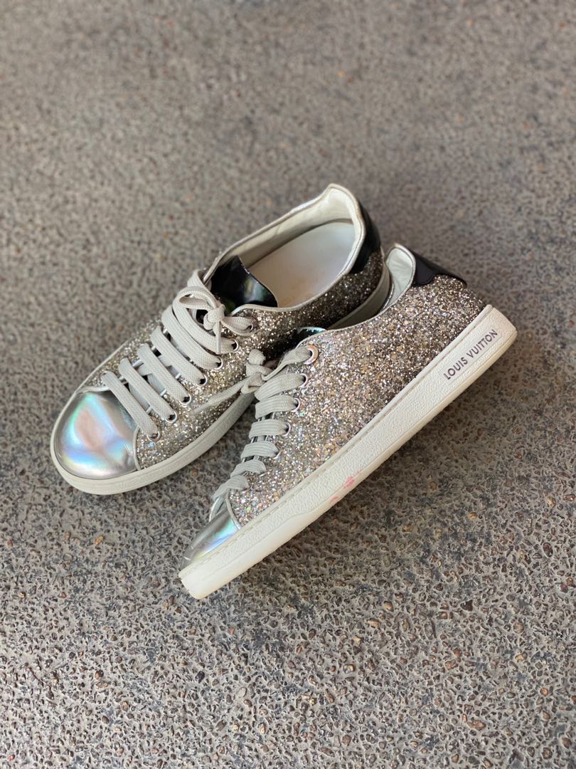 Louis Vuitton glitters sneakers, Women's Fashion, Activewear on Carousell