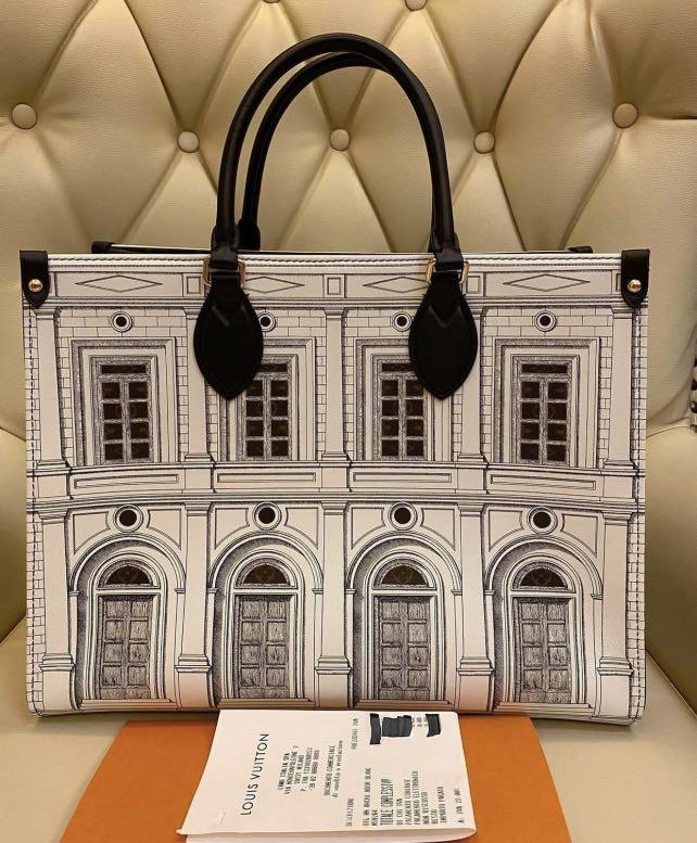 Louis Vuitton x Fornasetti OTG MM, Luxury, Bags & Wallets on Carousell