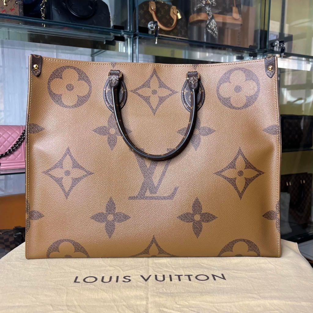 LV on the go reverse, Luxury, Bags & Wallets on Carousell