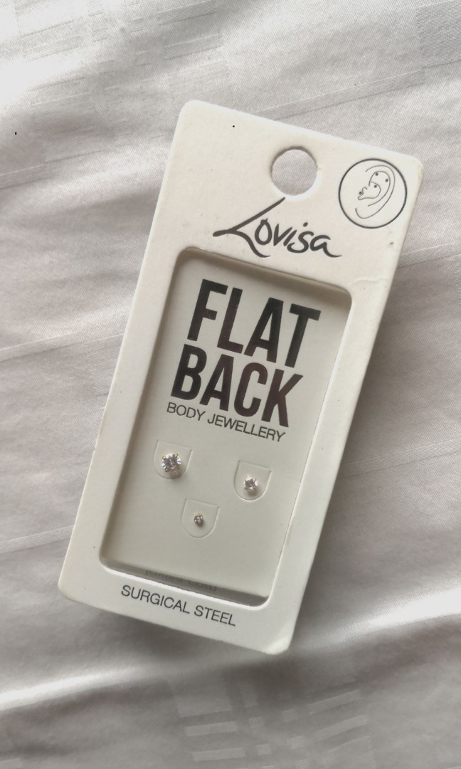 Lovisa flat online back earrings