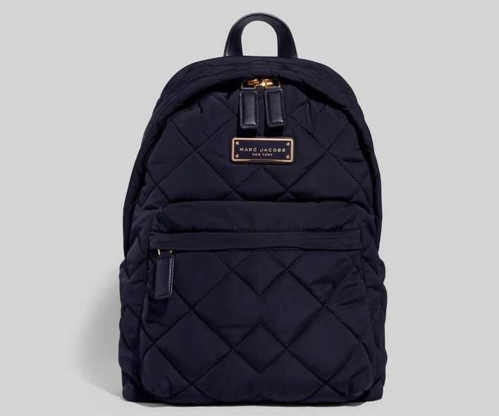 Marc Jacobs Quilted Nylon School Backpack