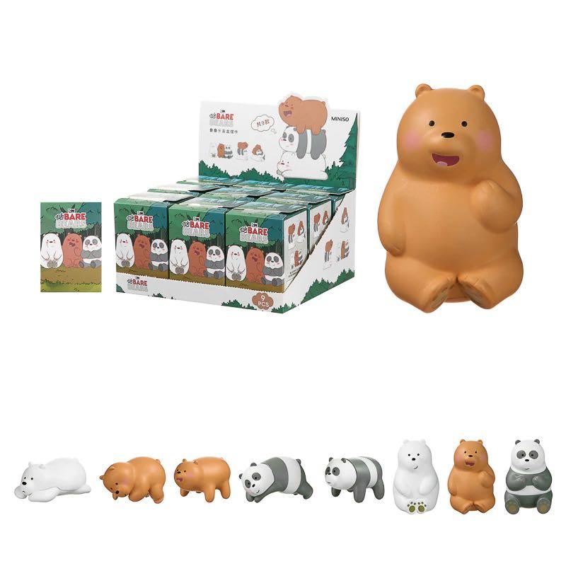 Miniso We Bare Bears Blind Box Ver. 1, Hobbies & Toys, Memorabilia
