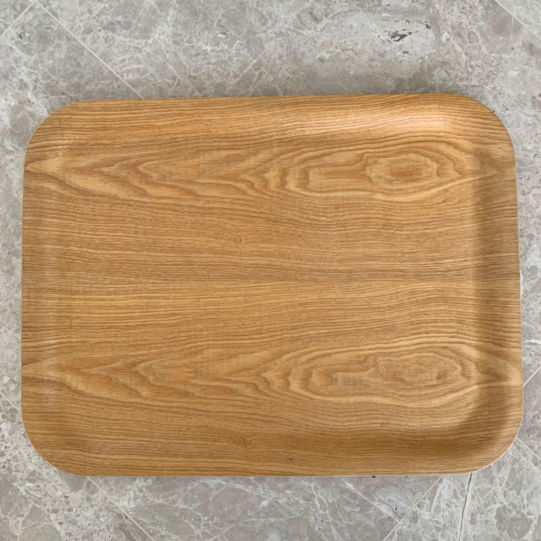 Muji wooden serving tray, Furniture & Home Living, Kitchenware