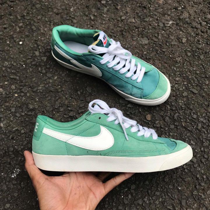 NIKE BLAZER JADE ASH GREEN, Fesyen Pria 