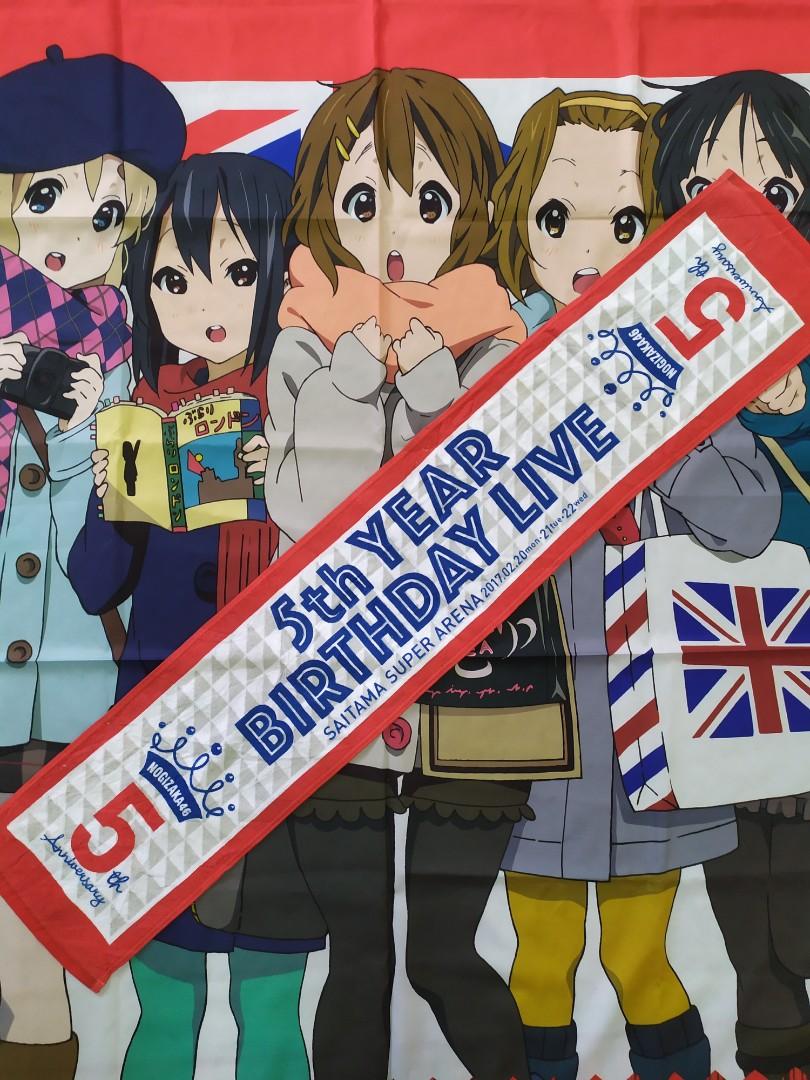 Nogizaka46 5th Year Birthday Live Towel Japan Idol Jpop Hobbies Toys Collectibles Memorabilia Fan Merchandise On Carousell