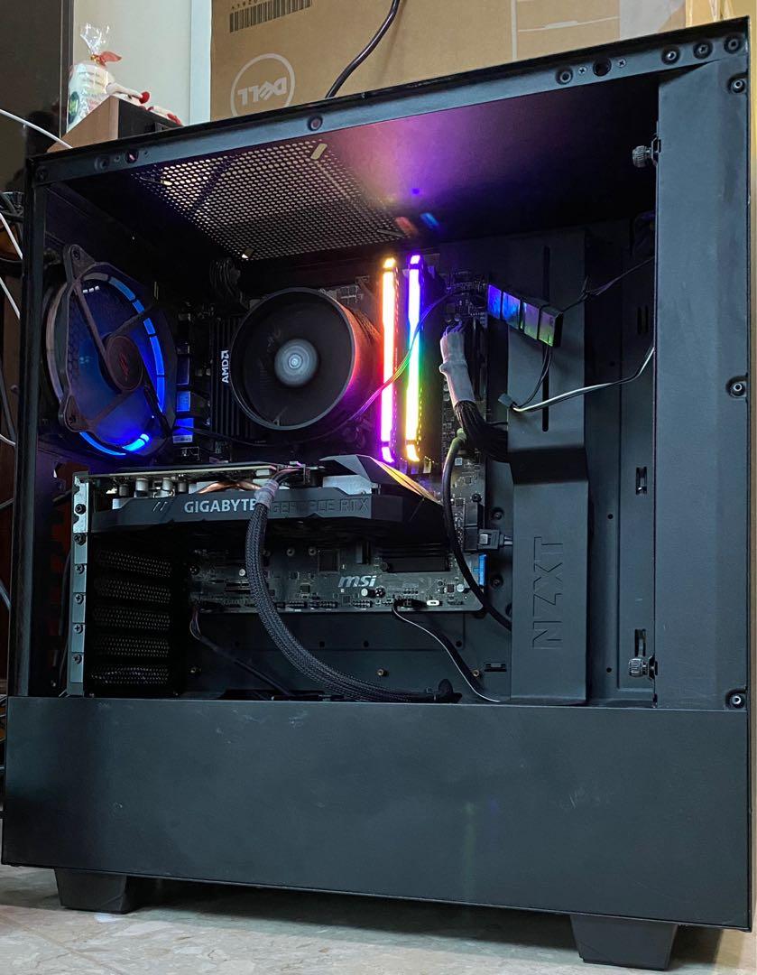NZXT Custom buildRTX 2060R5 5600X512GB NVMe16GB RAMGaming Desktop