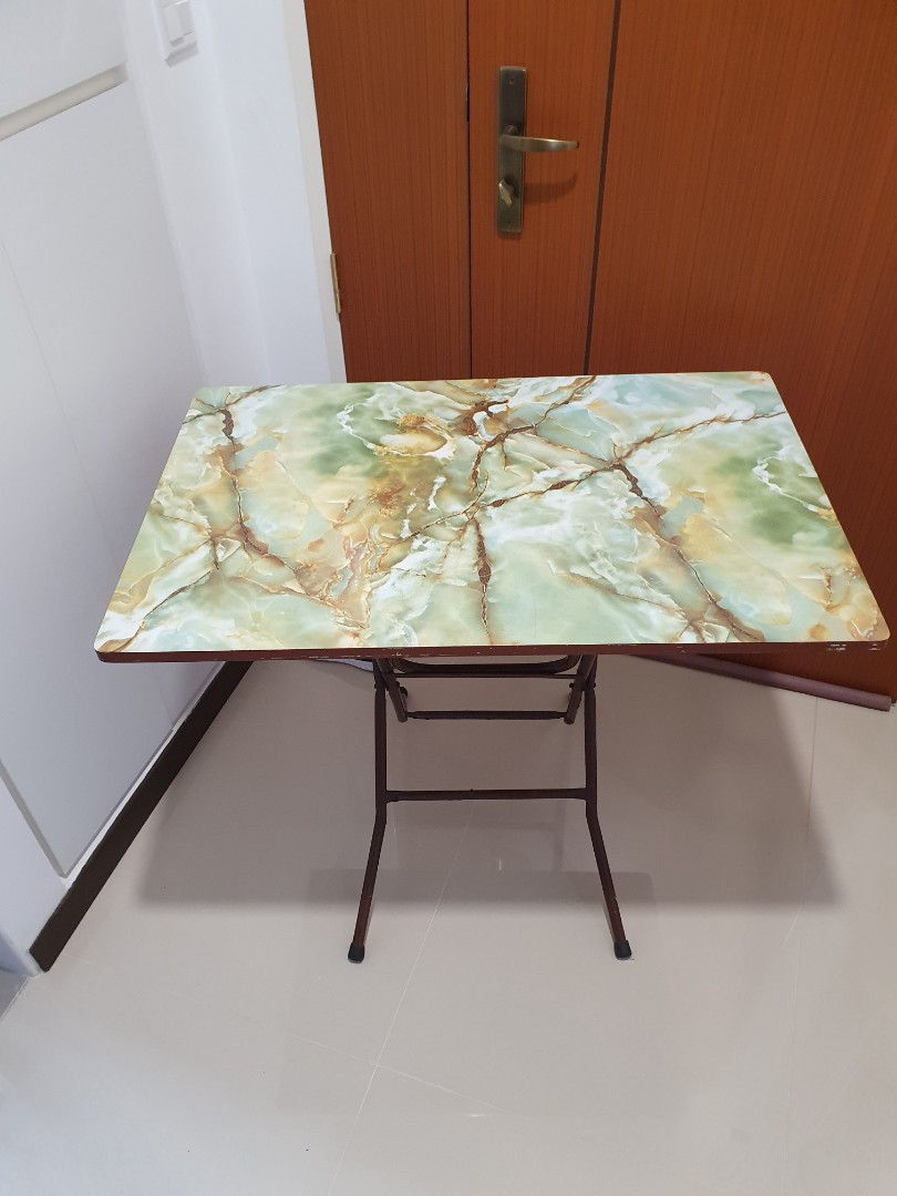 Old school folding table