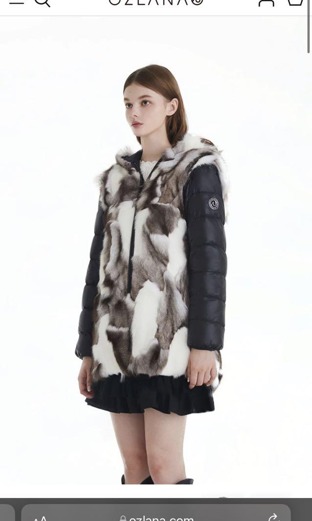 Ozlana fur coat hotsell