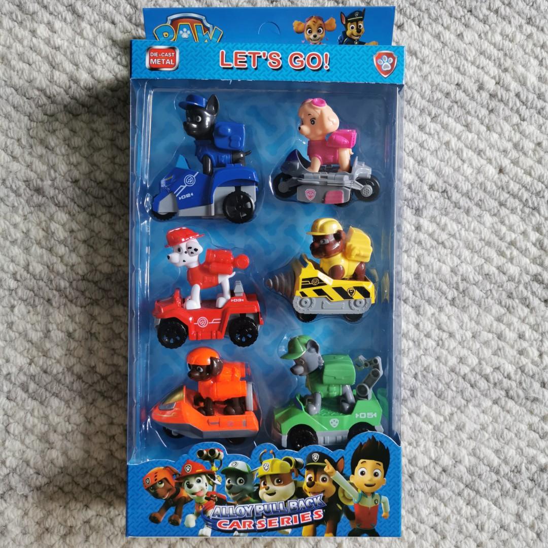 paw patrol car and figure