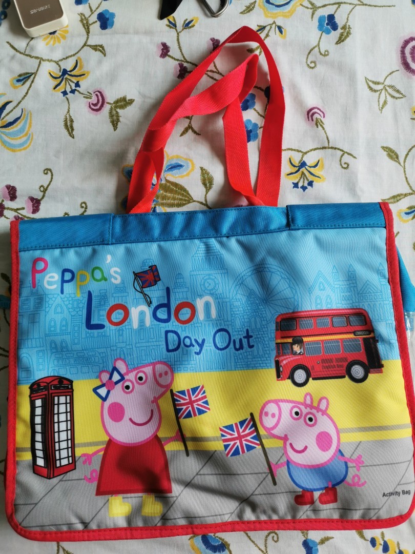 Peppa Pig Activity Bag, Hobbies & Toys, Stationery & Craft, Stationery & School Supplies on