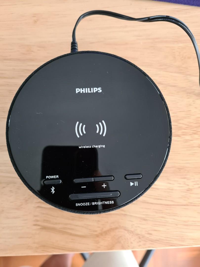 Philips Bluetooth speaker alarm clock, Furniture & Home Living, Home
