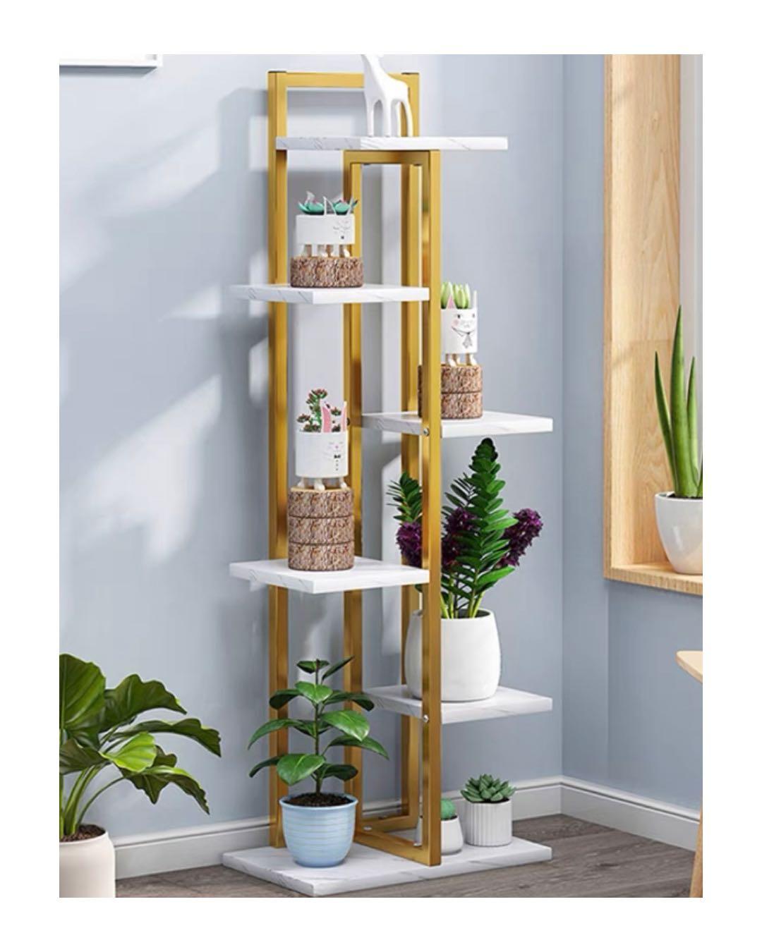 Plant Display Rack Nordic Modern, Furniture & Home Living, Furniture