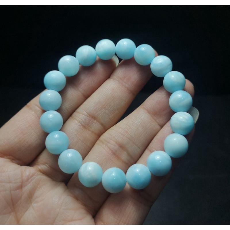 Natural Calamine/Hemimorphite Stone Beads Bracelet Natural Gemstone Bangle  For Woman For Gift Wholesale ! - AliExpress