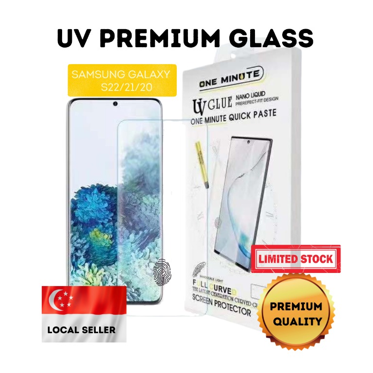 Premium S23 Ultra/S23Plus +/S23/S22 & s21 Series Full Coverage Curved