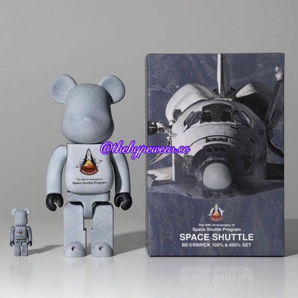 SPACE SHUTTLE BE@RBRICK LAUNCH  当選品 スペースシャトル40周年記念。宇宙へ向かう姿を再現したBE
