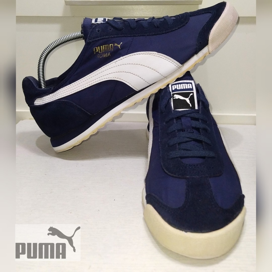 Puma roma navy outlet