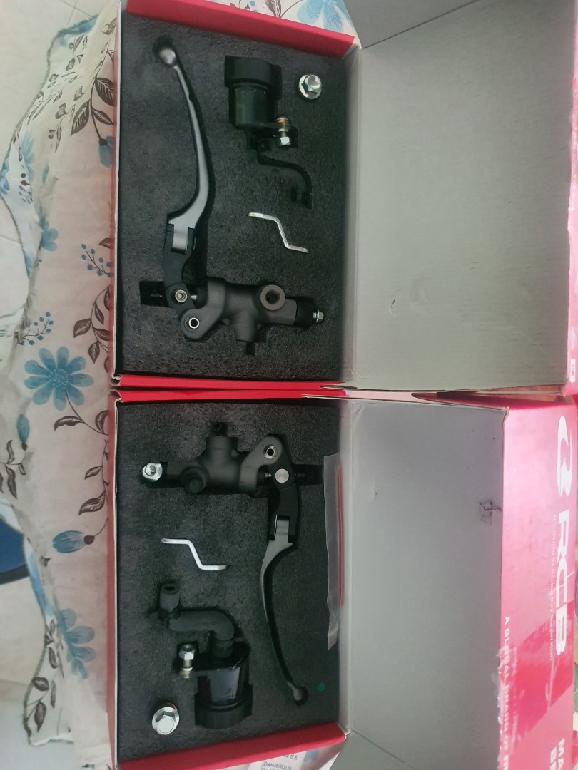 RCB S1 17mm master cylinder set, Motorcycles, Motorcycle Accessories on Carousell