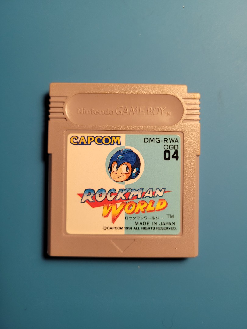Jeu GameBoy Original Megaman 3 (Rockman World 3) Import Japonais - État Bon, Cartouche Seule A53