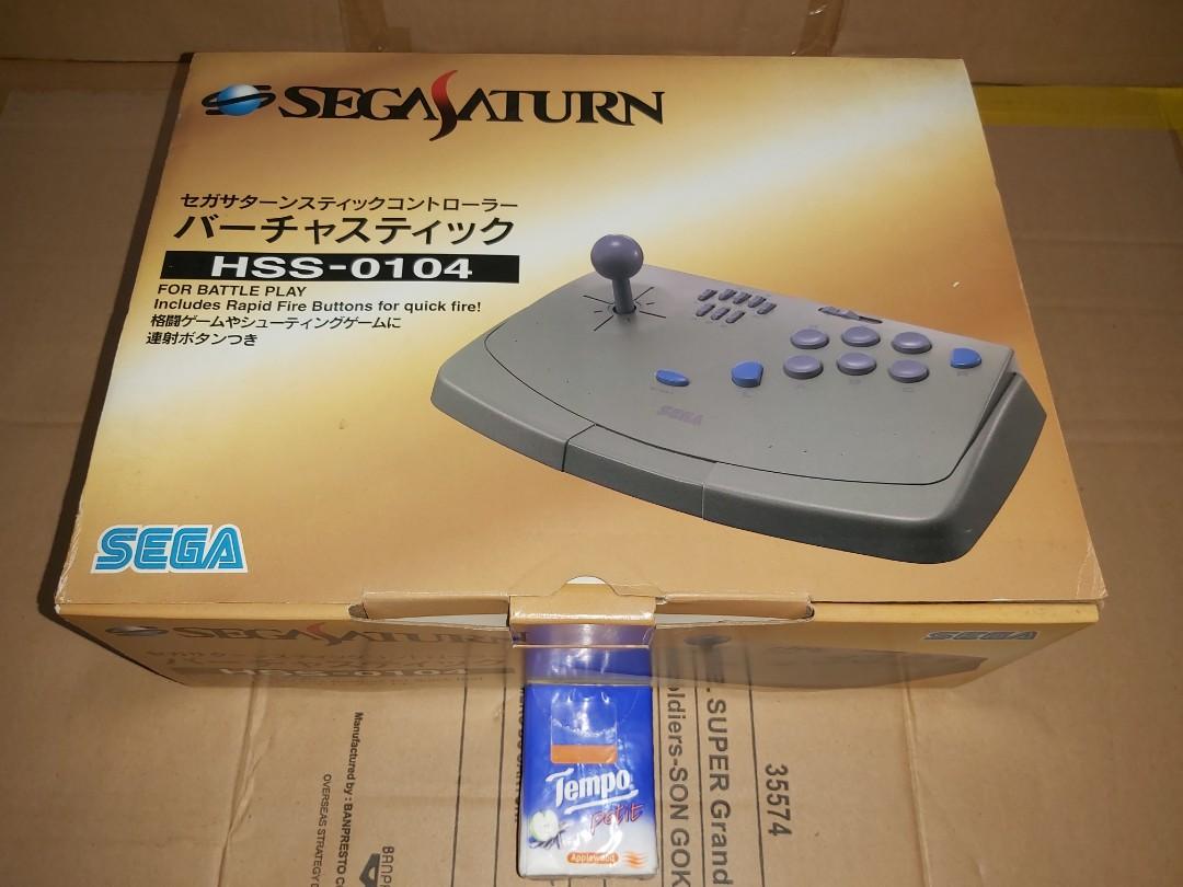 Joy Stick 記憶咭卡線世嘉土星Sega Saturn HSS-0104 格鬥連射手