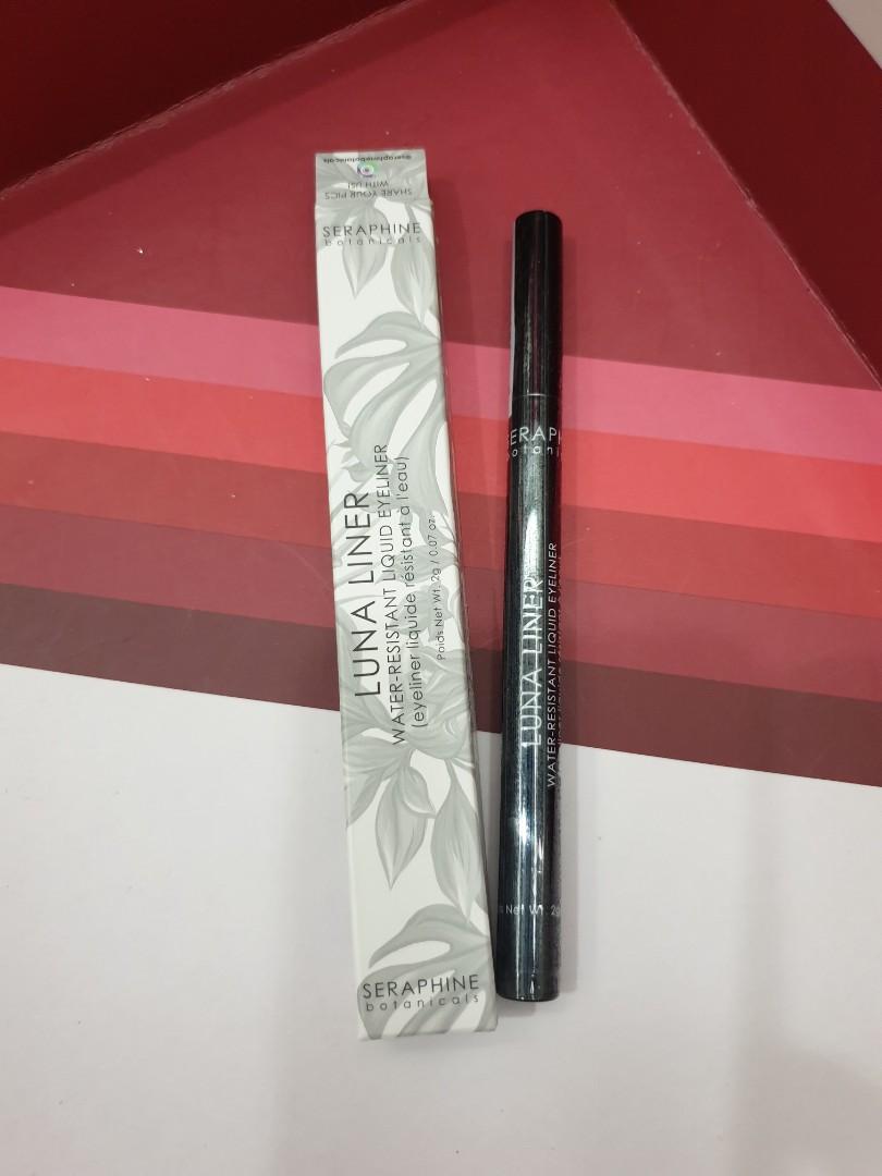 SERAPHINE LUNA LINER WATER RESISTANCE LIQUID EYELINER, Beauty & Personal  Care, Face, Makeup on Carousell