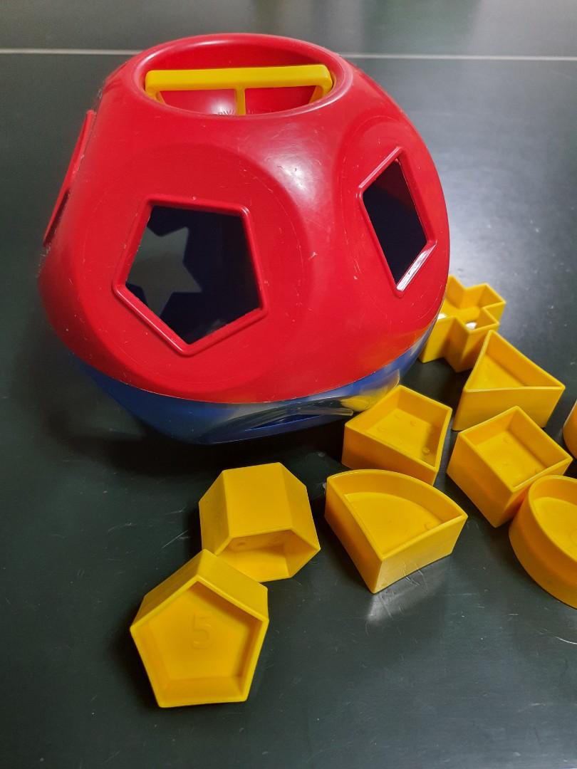 Shape Sorter/ Tupperware Shape Sorter, Hobbies & Toys, Toys & Games on