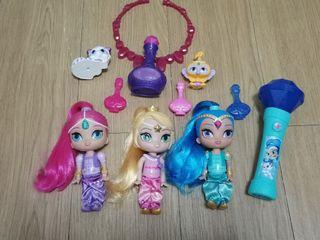 Shimmer and shine with leah and other accessories