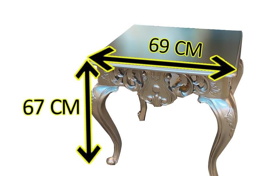 Silver side table, Furniture & Home Living, Furniture, Tables & Sets on